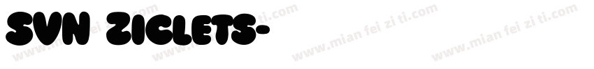 SVN Ziclets字体转换